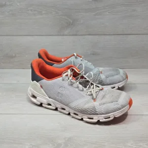On Cloud Runner Men's Gray &amp;Orange Athletic Shoes Running Sneakers Sz 10