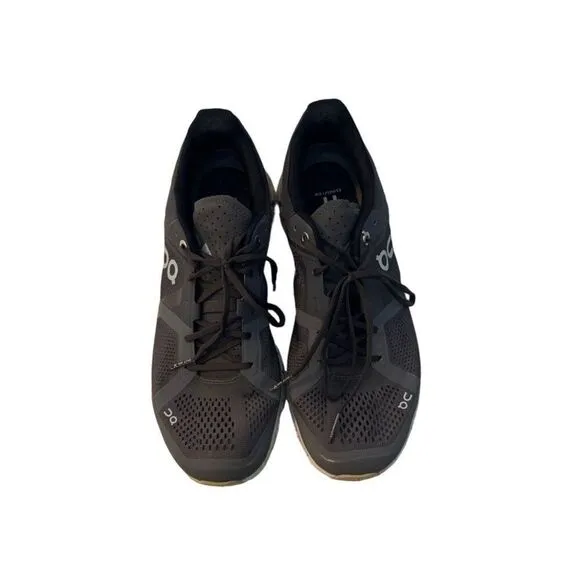 On Cloud Womens Running Shoes W8 EUR39 UK6 Gray &amp; Black