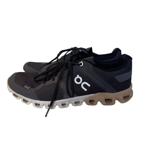 On Cloud Womens Running Shoes W8 EUR39 UK6 Gray &amp; Black