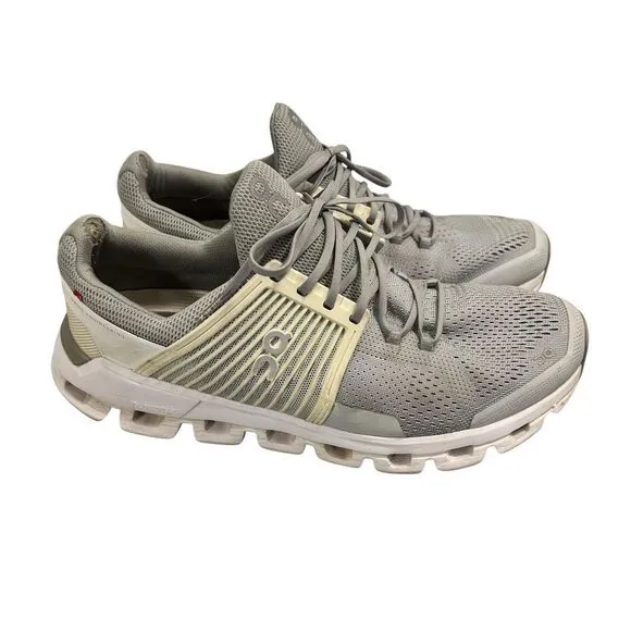On Cloudswift Helion Men's Running Shoes Gray Size 11 Lightweight Athletic