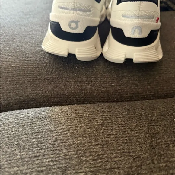 On Running women  White Athletic Shoes size 8