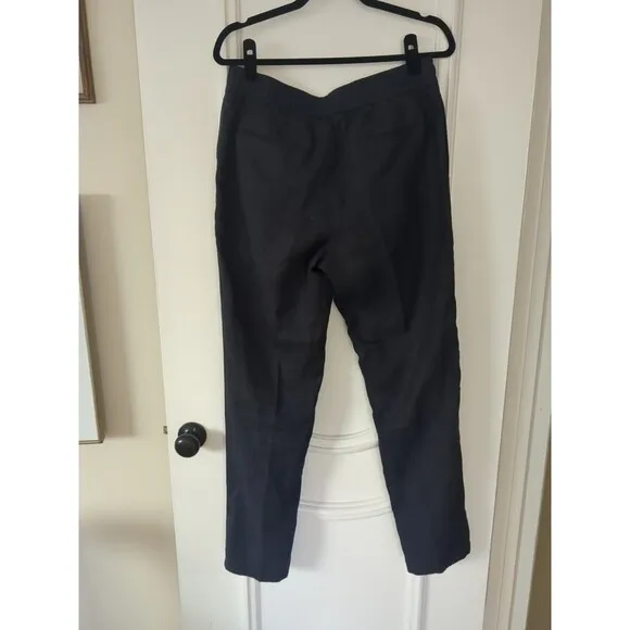 Orlebar Brown Blue Pure Linen Adjustable Side Tab Trouser Size 32x32