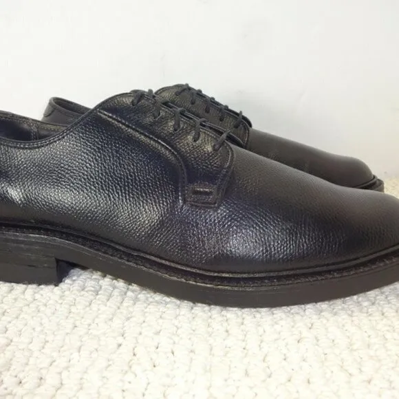 O'sullivan's Walk-over Mens Size 8.5 Black Genuine LeatheR Oxford Shoes 85188B