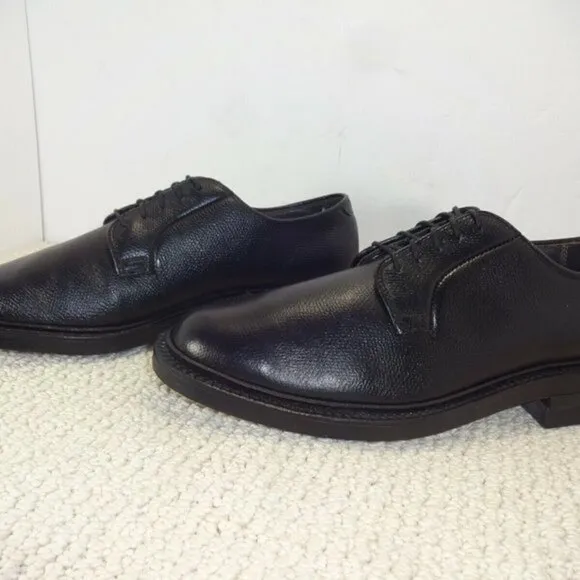 O'sullivan's Walk-over Mens Size 8.5 Black Genuine LeatheR Oxford Shoes 85188B