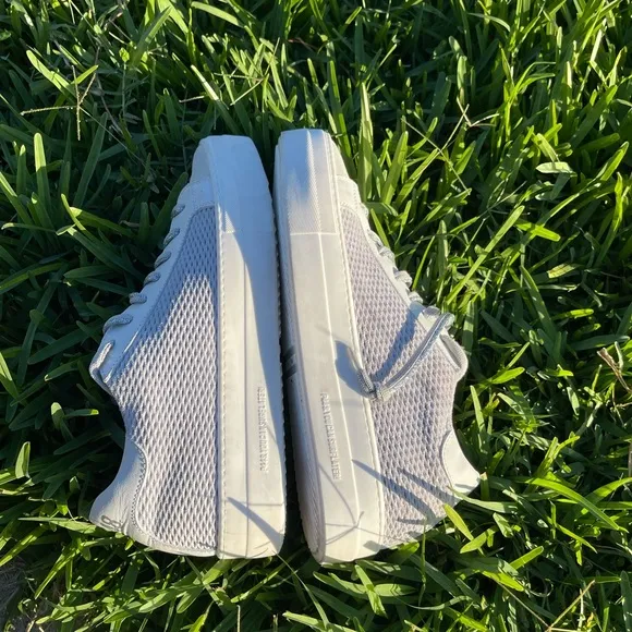 P448 Thea Low Top Sneakers in Stardust Silver Multi size 40 US 9.5 - 10