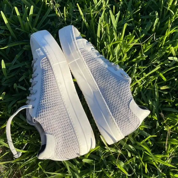 P448 Thea Low Top Sneakers in Stardust Silver Multi size 40 US 9.5 - 10