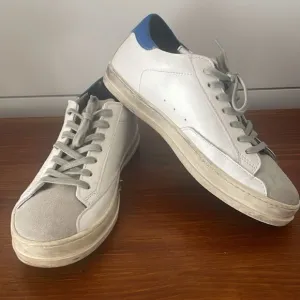 P448 You Can Surf Later White Leather Sneakers
