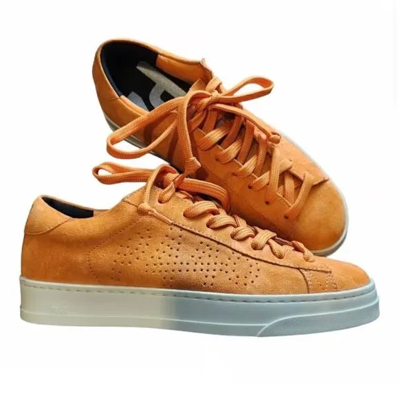 P448 Orange Suede Sneakers