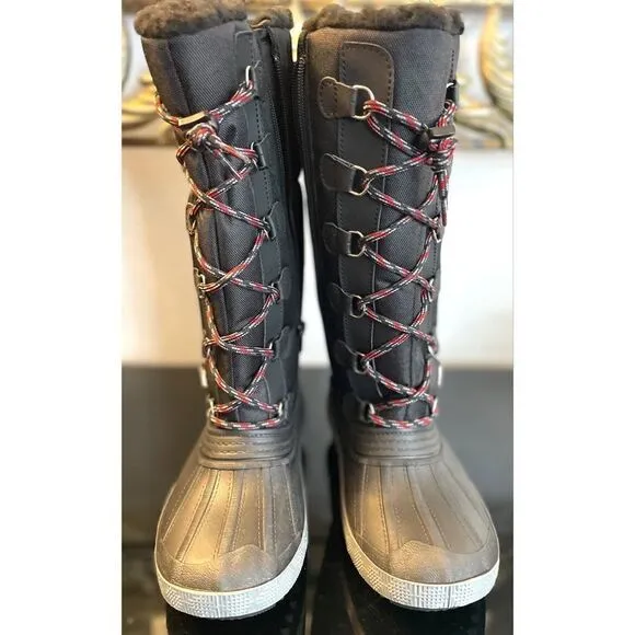 Pajar Canada 1963 Lady Waterproof Black Winter Boots WMS US SIZE 7 EUR 37 NEW