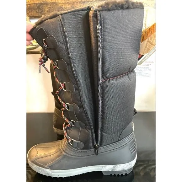 Pajar Canada 1963 Lady Waterproof Black Winter Boots WMS US SIZE 7 EUR 37 NEW
