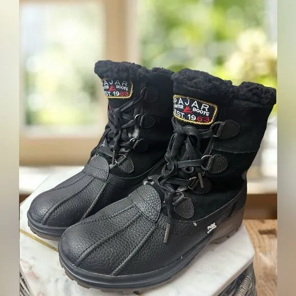 PAJAR Canada Winter Snow Insulated Waterproof Boots Size 8 to 8.5 EU 41