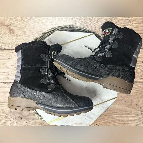 PAJAR Canada Winter Snow Insulated Waterproof Boots Size 8 to 8.5 EU 41