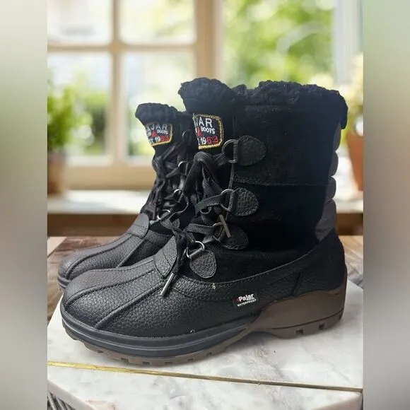 PAJAR Canada Winter Snow Insulated Waterproof Boots Size 8 to 8.5 EU 41