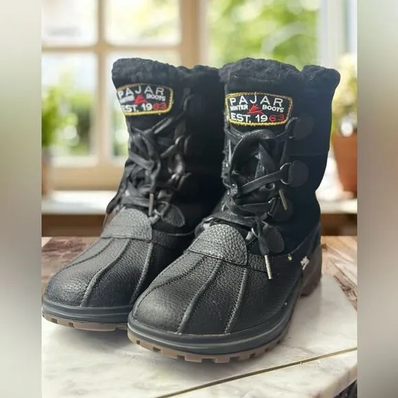 PAJAR Canada Winter Snow Insulated Waterproof Boots Size 8 to 8.5 EU 41