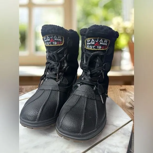 PAJAR Canada Winter Snow Insulated Waterproof Boots Size 8 to 8.5 EU 41