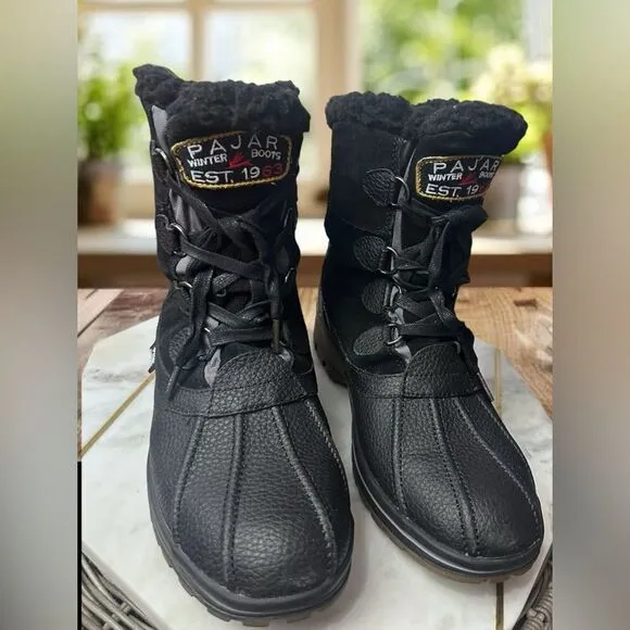 PAJAR Canada Winter Snow Insulated Waterproof Boots Size 8 to 8.5 EU 41