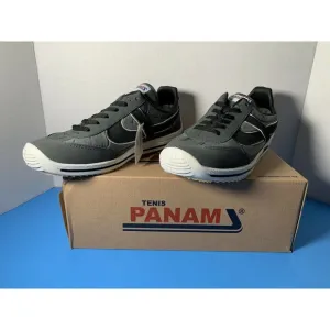 Panam 084 Men’s Hand Crafted Vintage Casual Shoes Green Black 26 New in Box