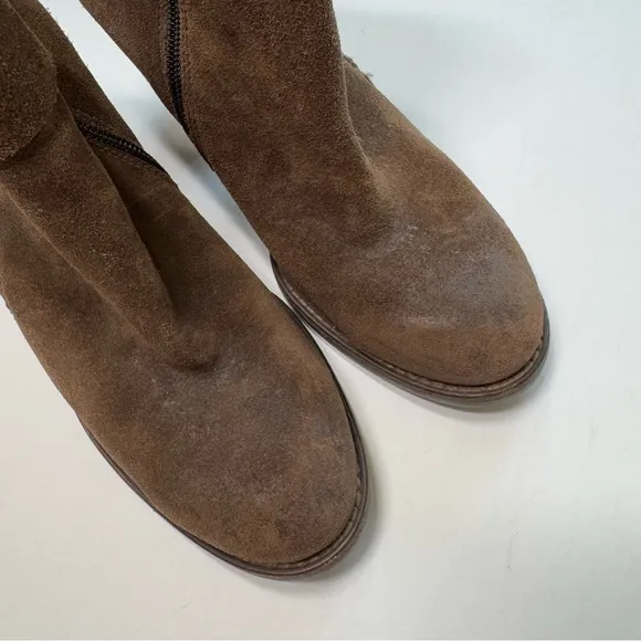 Paul‎ Green Brown Suede Nubuck Leather Ankle Boots 7