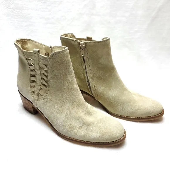 Paul Green Vienna Biscuit Soft Suede Chelsea Ankle Boots