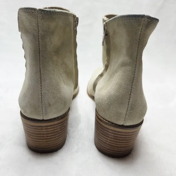Paul Green Vienna Biscuit Soft Suede Chelsea Ankle Boots