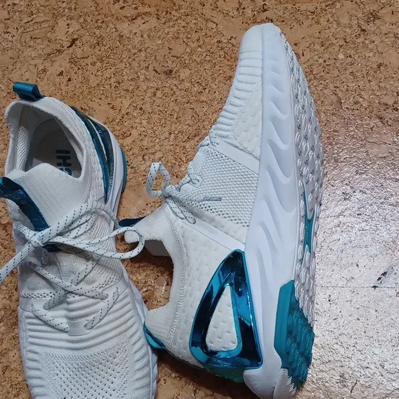 Peak Sport Taichi 1.0 Plus Men's White/Blue Running Shoes Size 10