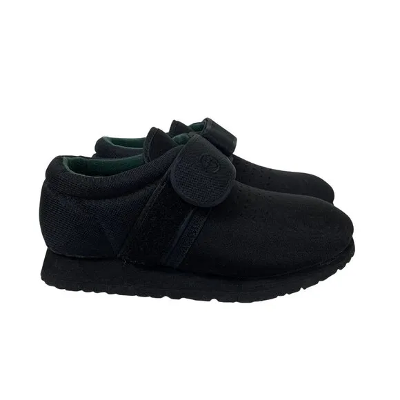 Pedors Classic Stretch Shoes for Swollen or Sore Feet Black Size 7.5