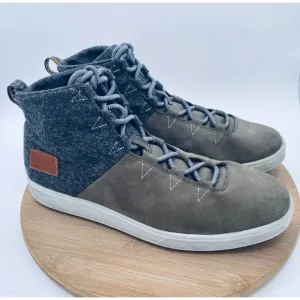 Pendleton Shoes Mens 11 44 Gray Wool Leather Chukka Boots