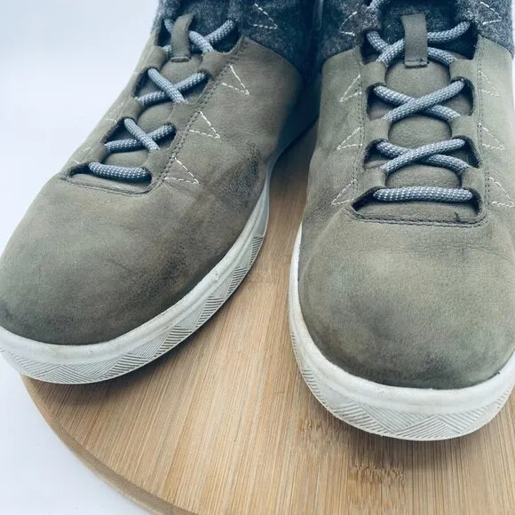Pendleton Shoes Mens 11 44 Gray Wool Leather Chukka Boots