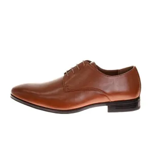 Perry Ellis Portfolio‎ Leather Dress Shoes Brown 10.5 M NEW