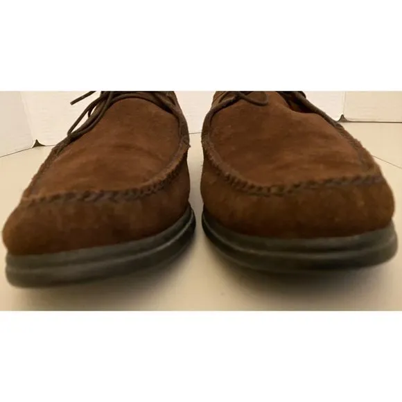 Peter Millar Crowders‎ Suede Lace Up Shoes 12M Casual Non-Slip Comfort Slip-On