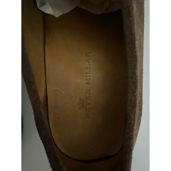 Peter Millar Crowders‎ Suede Lace Up Shoes 12M Casual Non-Slip Comfort Slip-On
