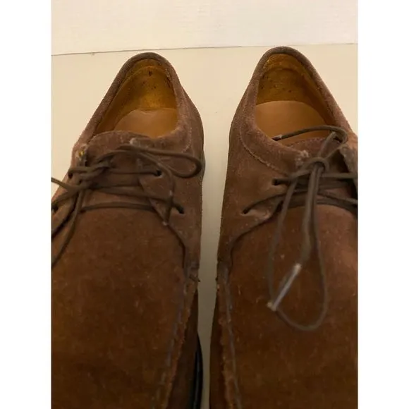 Peter Millar Crowders‎ Suede Lace Up Shoes 12M Casual Non-Slip Comfort Slip-On