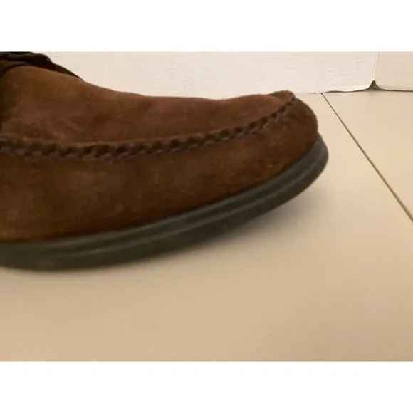 Peter Millar Crowders‎ Suede Lace Up Shoes 12M Casual Non-Slip Comfort Slip-On
