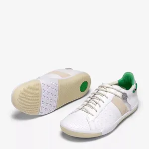Plae Shoes Leather 552010-100 Mulberry White 10 Men /11.5 Woman Casual