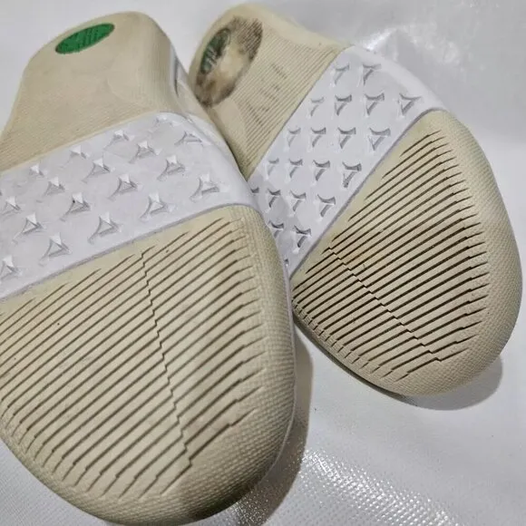 Plae Shoes Leather 552010-100 Mulberry White 10 Men /11.5 Woman Casual