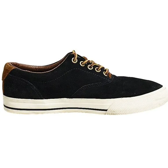 Polo by Ralph Lauren &quot;Vaughn&quot; Navy Blue Suede Sneakers