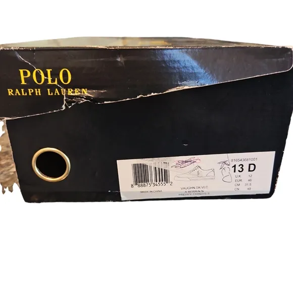 Polo Ralph Lauren Burlap and Suede Men's ’s Lace-up Sneakers