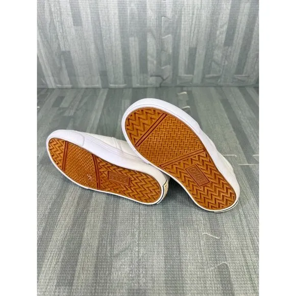 Polo Ralph Lauren Carlee Bear Slip On Shoes White Girls Sz 10.5