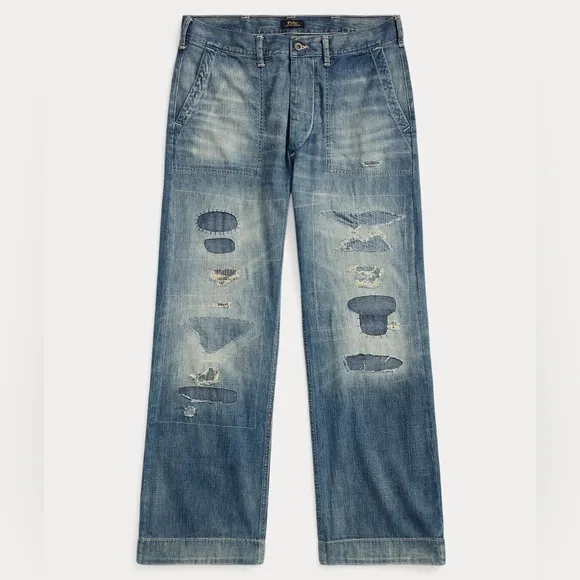 Polo Ralph Lauren Classic Fit Distressed Jeans