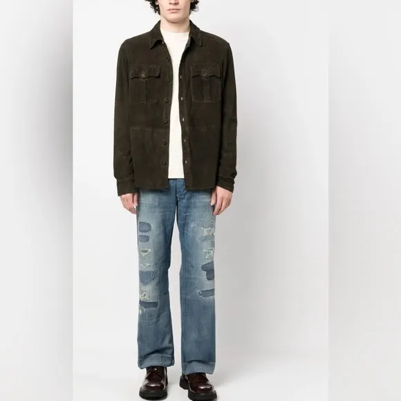 Polo Ralph Lauren Classic Fit Distressed Jeans