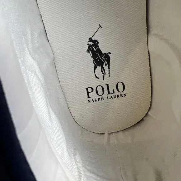 Polo Ralph Lauren Keaton Chukka  Sneaker Shoes Navy SZ 11.5 Casual Sporty NWOB