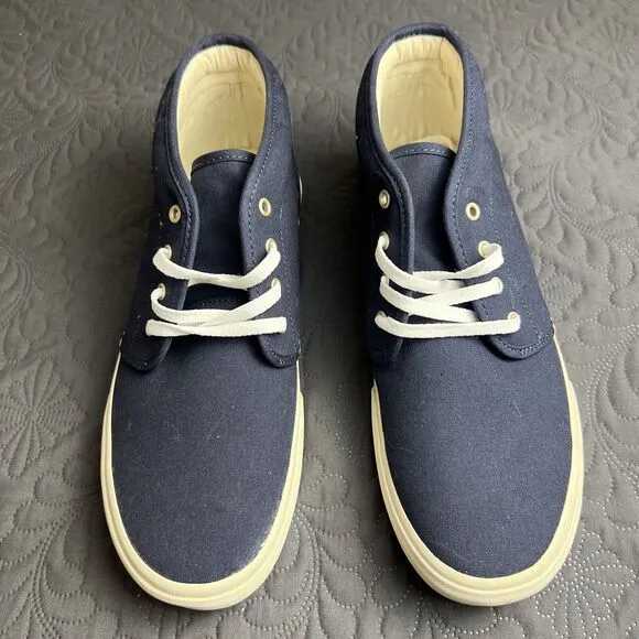 Polo Ralph Lauren Keaton Chukka  Sneaker Shoes Navy SZ 11.5 Casual Sporty NWOB