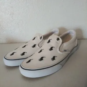 Polo Ralph Lauren men's size 13 keaton-slip on white shoes