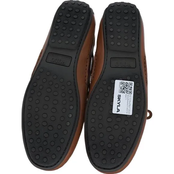 Polo Ralph Lauren Men's Tan Leather Drivers Size 11