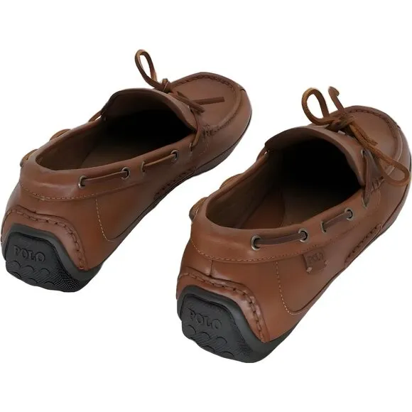 Polo Ralph Lauren Men's Tan Leather Drivers Size 11