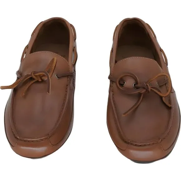 Polo Ralph Lauren Men's Tan Leather Drivers Size 11