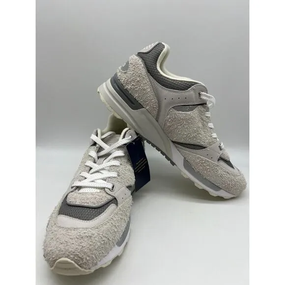 Polo Ralph Lauren Men's Trackster 200 Hairy Gray Suede Sneakers Size 11