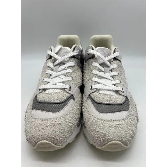 Polo Ralph Lauren Men's Trackster 200 Hairy Gray Suede Sneakers Size 11