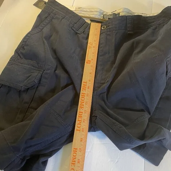 Polo Ralph Lauren NWT Gellar 10.25&quot; Inseam Cargo Shorts Sz 42 Navy Blue