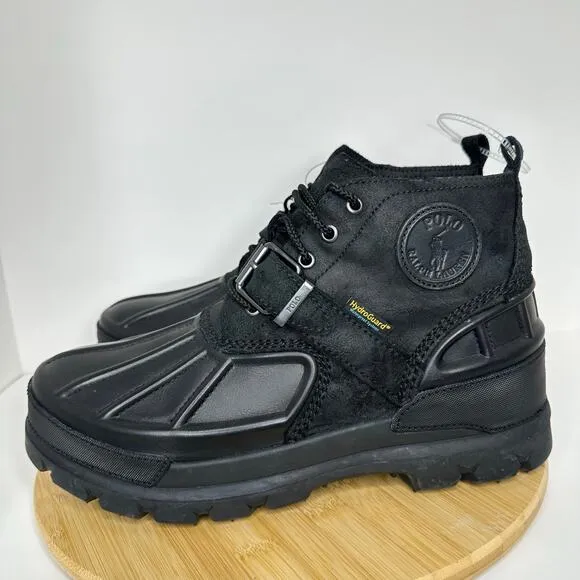 Polo Ralph Lauren Oslo Low Boot Waterproof Suede Leather Mens 11 NEW $198